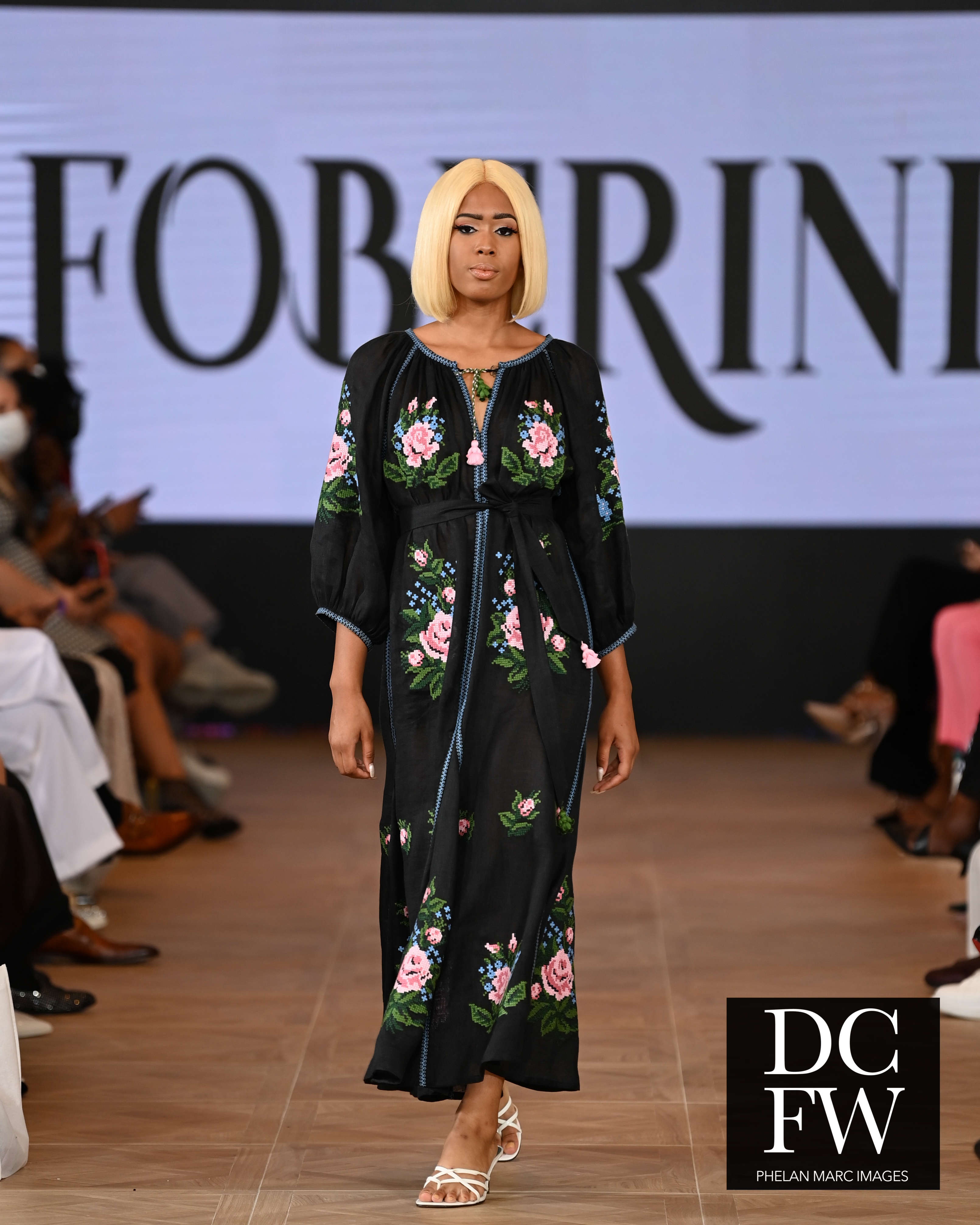 FOBERINI presented designer embroidery at DC Fashion Week